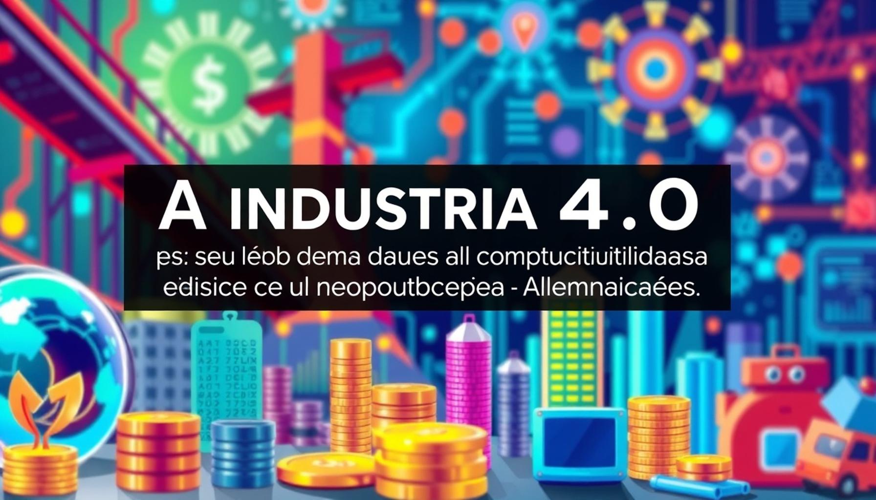 Die Industrie 4.0 und ihre Auswirkungen auf die Wettbewerbsfähigkeit deutscher Unternehmen